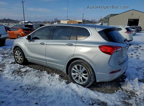LRBFXBSA0KD119474 2019 BUICK ENVISION Silver Trasero izquierdo
