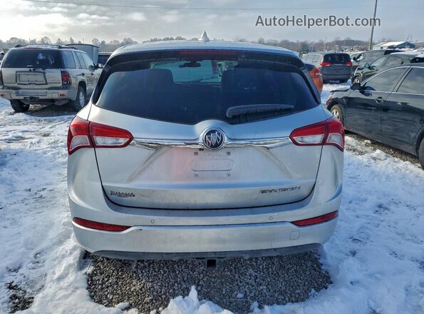 LRBFXBSA0KD119474 2019 BUICK ENVISION Silver Vista trasera