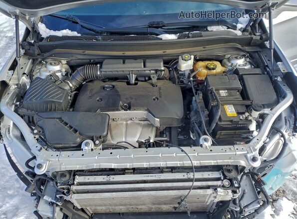 LRBFXBSA0KD119474 2019 BUICK ENVISION Silver Vista del compartimento del motor