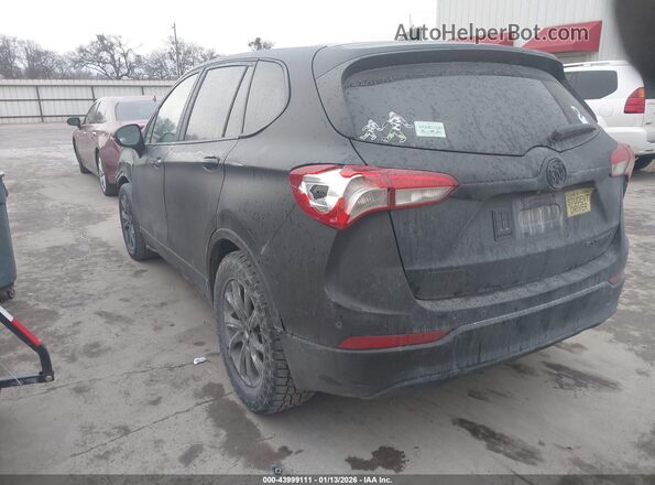 LRBFXBSA3KD145230 2019 BUICK ENVISION Черный Задняя левая четверть