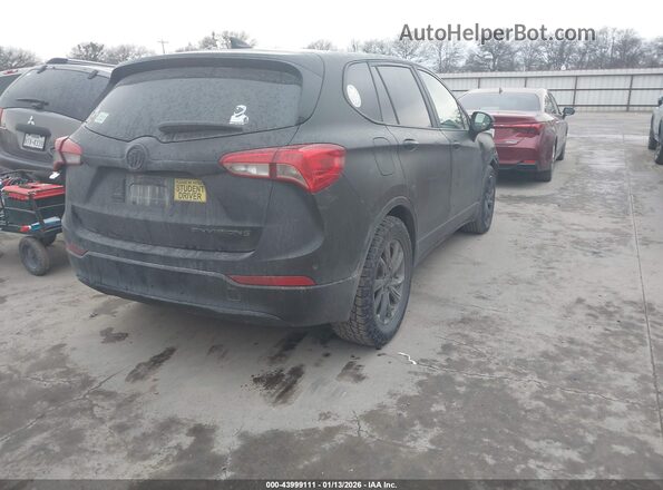LRBFXBSA3KD145230 2019 BUICK ENVISION Черный Задняя правая четверть
