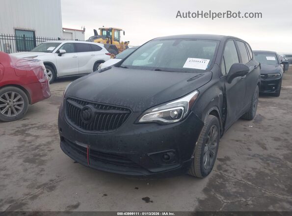LRBFXBSA3KD145230 2019 BUICK ENVISION Черный Передняя левая четверть