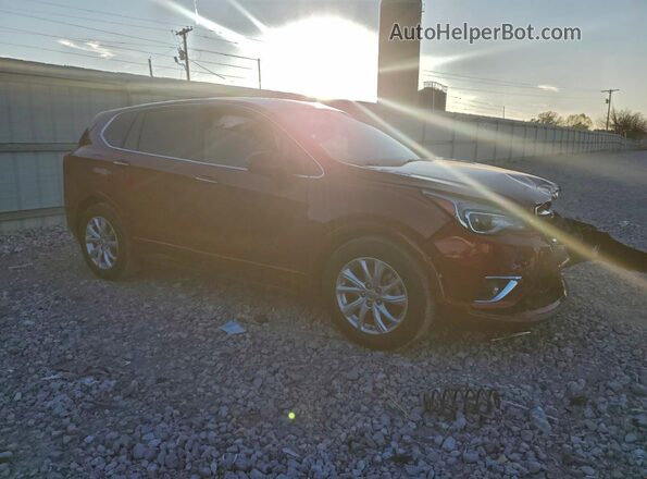 LRBFXBSA9LD035297 2020 BUICK ENVISION Red Delantero derecho