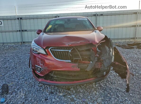 LRBFXBSA9LD035297 2020 BUICK ENVISION Red Vista frontal