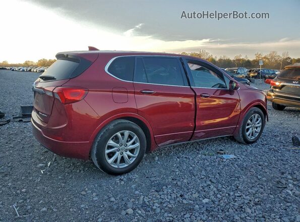 LRBFXBSA9LD035297 2020 BUICK ENVISION Red Trasero derecho
