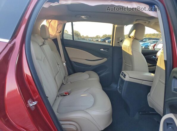 LRBFXBSA9LD035297 2020 BUICK ENVISION Red Vista interior trasera