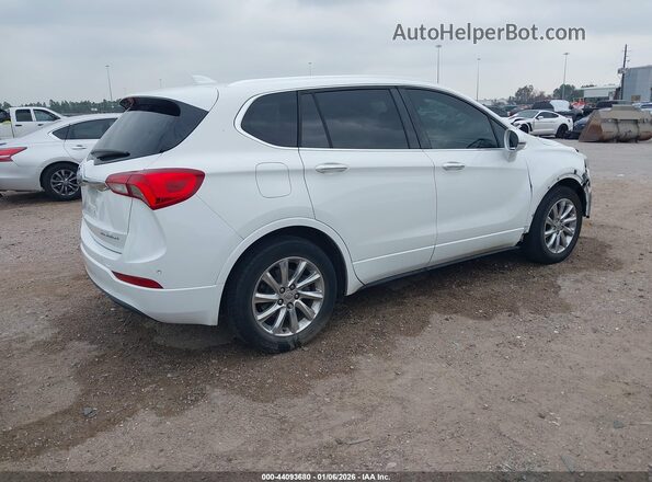 LRBFXCSAXKD003740 2019 BUICK ENVISION Белый Задняя правая четверть