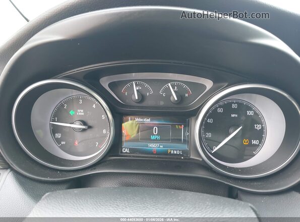 LRBFXCSAXKD003740 2019 BUICK ENVISION Белый Вид задних сидений