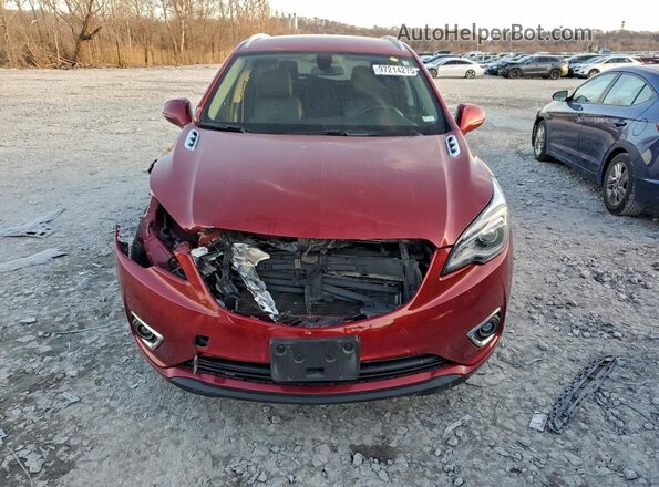 LRBFXCSAXKD146882 2019 BUICK ENVISION Red Vista frontal