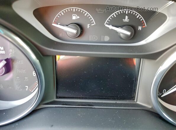 LRBFXCSAXKD146882 2019 BUICK ENVISION Red Vista del cuadro de instrumentos