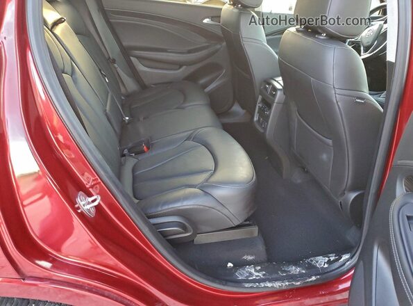 LRBFXCSAXKD146882 2019 BUICK ENVISION Red Vista de los asientos traseros