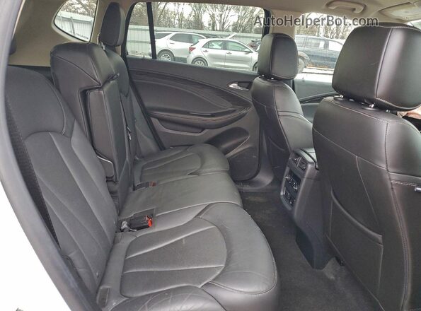LRBFXDSA2HD108657 2017 BUICK ENVISION White Widok wnętrza z tyłu