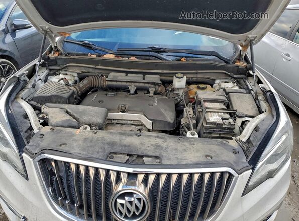 LRBFXDSA2HD108657 2017 BUICK ENVISION White Widok komory silnika