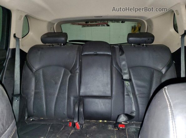 LRBFXESX6GD172046 2016 BUICK ENVISION Black Vista de los asientos traseros