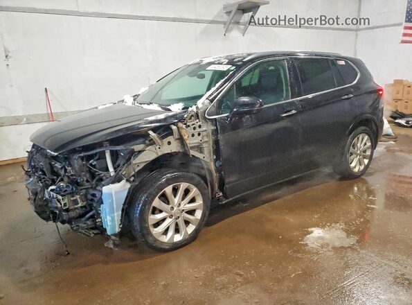 LRBFXESX6GD172046 2016 BUICK ENVISION Black Vista tres cuartos delantera izquierda