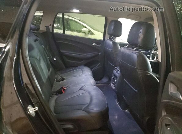 LRBFXESX6GD172046 2016 BUICK ENVISION Black Vista interior trasera