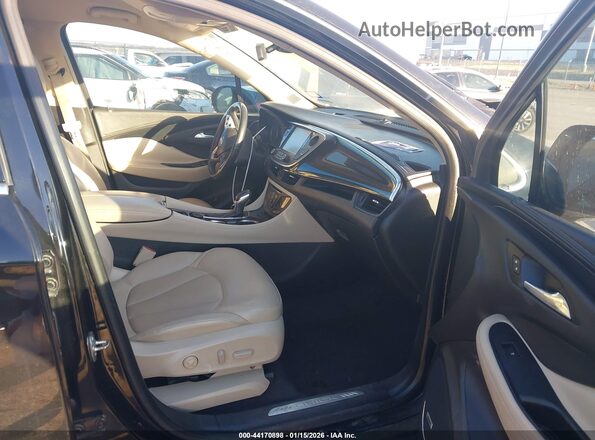 LRBFXESX8GD159699 2016 BUICK ENVISION Черный Вид салона спереди