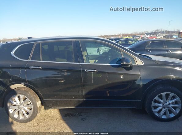LRBFXESX8GD159699 2016 BUICK ENVISION Черный Вид задней части салона