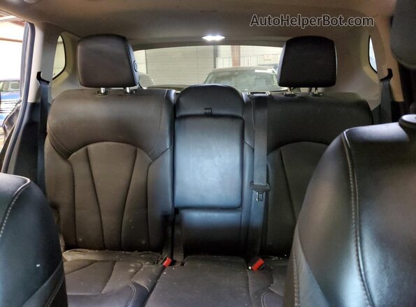 LRBFXESX9GD170033 2016 BUICK ENVISION Black Հետևի նստատեղերի տեսք