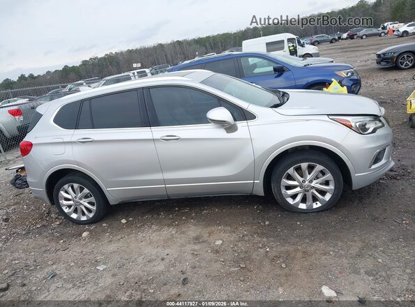 LRBFXFSX2GD167982 2016 BUICK ENVISION Silver Вид задньої частини салону