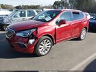 2016 Buick Envision Premium Ii Red vin: LRBFXFSX4GD188543