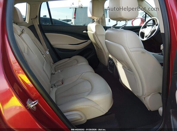 LRBFXFSX4GD188543 2016 BUICK ENVISION Red Вид наклейки з VIN-кодом