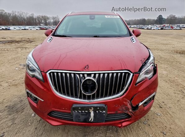LRBFXFSX9GD169406 2016 BUICK ENVISION Red Vista frontal