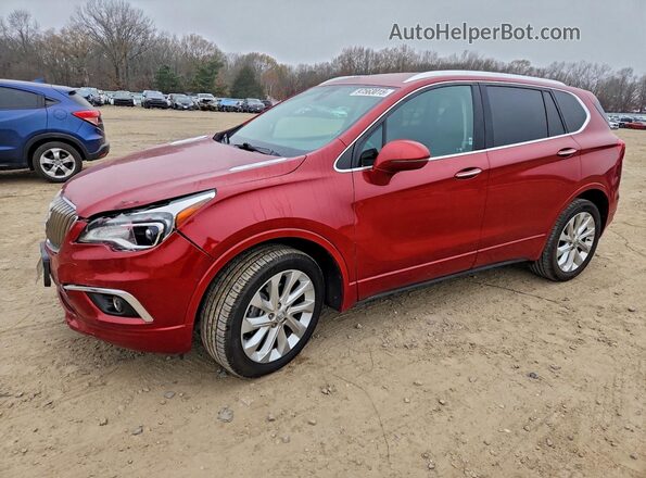 LRBFXFSX9GD169406 2016 BUICK ENVISION Red Vista tres cuartos delantera izquierda