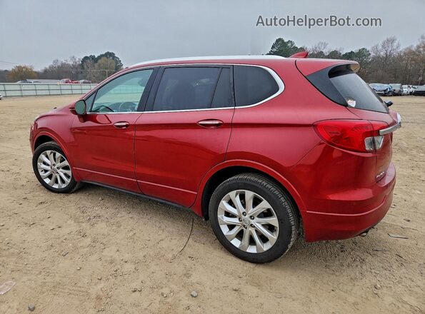 LRBFXFSX9GD169406 2016 BUICK ENVISION Red Trasero izquierdo