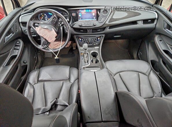 LRBFXFSX9GD169406 2016 BUICK ENVISION Red Vista del salpicadero