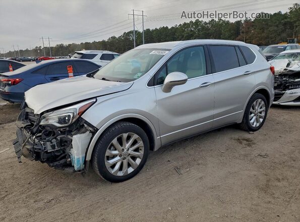 LRBFXFSXXGD188658 2016 BUICK ENVISION Silver წინა მარცხენა ხედი სამი მეოთხედიდან