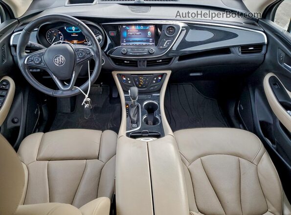 LRBFXFSXXGD188658 2016 BUICK ENVISION Silver წინა პანელის ხედი