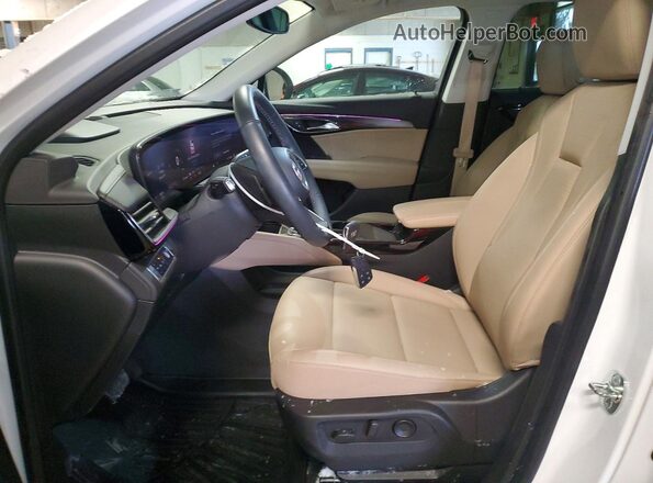 LRBFZKE45SD002084 2025 BUICK ENVISION White Vista interior delantera