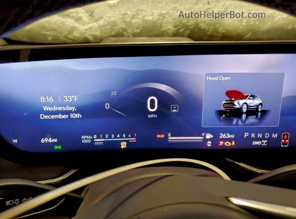 LRBFZKE4XSD058781 2025 BUICK ENVISION Черный Вид щитка приборов