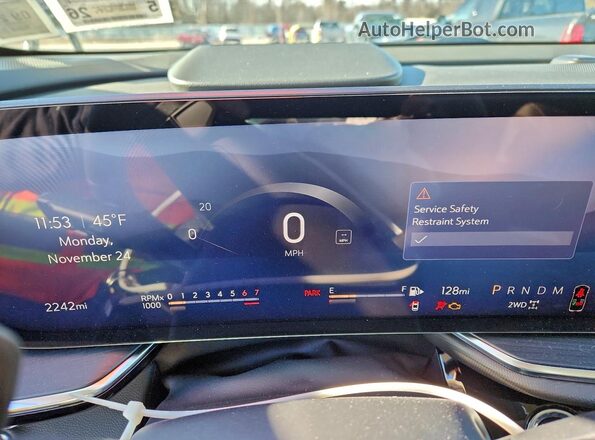 LRBFZKE4XSD079971 2025 BUICK ENVISION Черный Вид щитка приборов