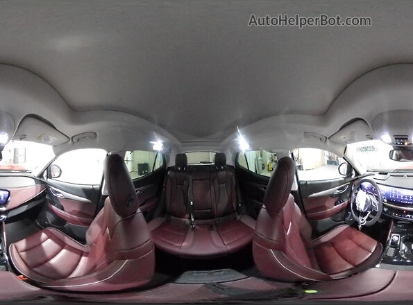 LRBFZLE48SD013411 2025 BUICK ENVISION Red Vista interior de 360 grados