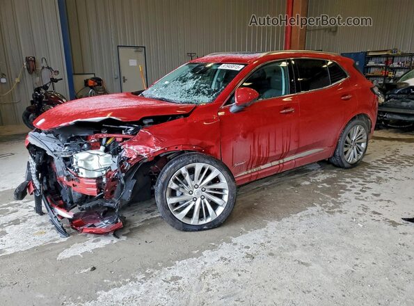 LRBFZME45SD059106 2025 BUICK ENVISION Red Առջևի ձախ երեք քառորդ տեսարան