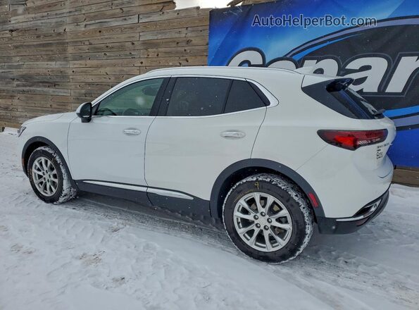 LRBFZMR46MD025673 2021 BUICK ENVISION Белый Задняя левая четверть