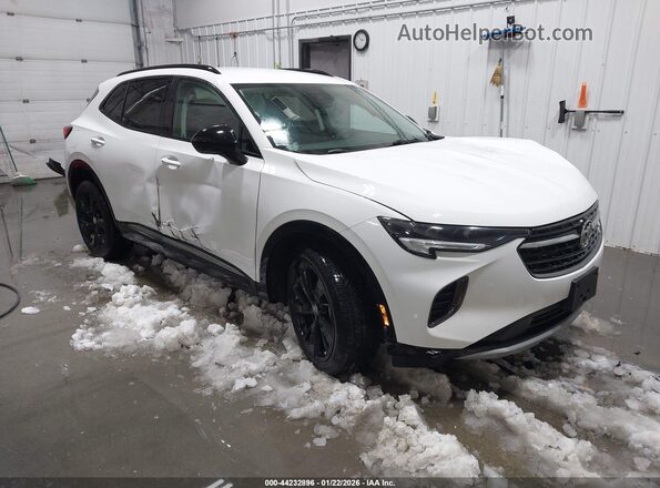 LRBFZMR48MD179012 2021 BUICK ENVISION White Առջևի աջ