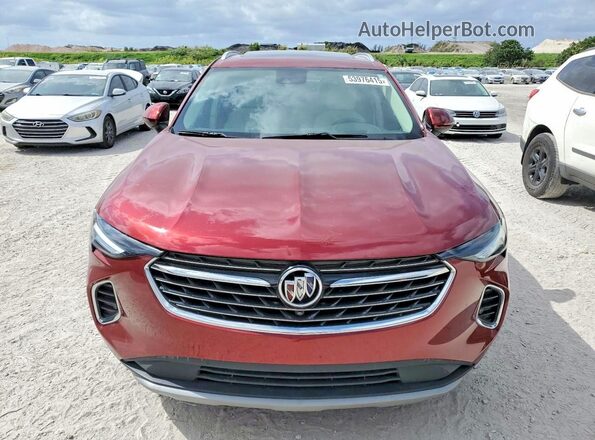LRBFZNR40MD103919 2021 BUICK ENVISION Red Vista frontal
