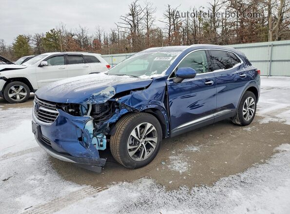 LRBFZNR43PD076638 2023 BUICK ENVISION Blue Przód lewy