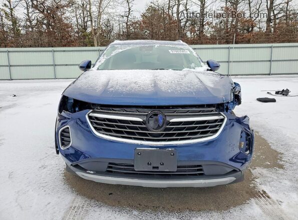 LRBFZNR43PD076638 2023 BUICK ENVISION Blue Widok z przodu