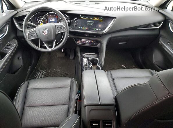 LRBFZNR43PD076638 2023 BUICK ENVISION Blue Widok deski rozdzielczej