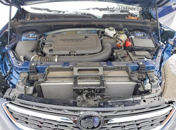 LRBFZNR43PD076638 2023 BUICK ENVISION Blue Widok komory silnika