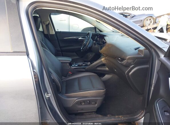 LRBFZNR45MD089273 2021 BUICK ENVISION Silver წინა სალონის ხედი