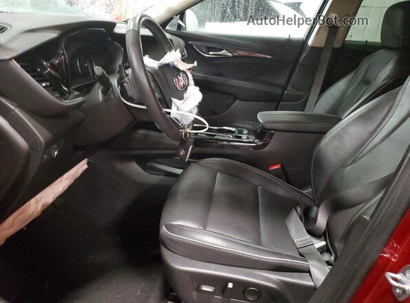 LRBFZNR46MD142482 2021 BUICK ENVISION Красный Вид салона спереди