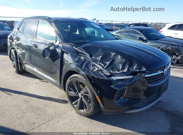 LRBFZNR47PD060829 2023 BUICK ENVISION Black Передня права чверть