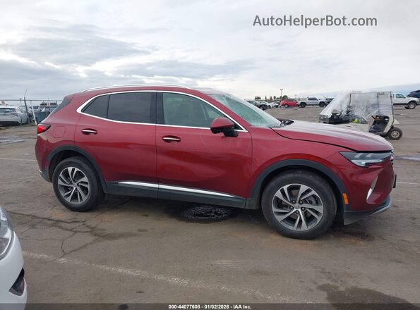 LRBFZNR48PD062072 2023 BUICK ENVISION Red უკანა სალონის ხედი