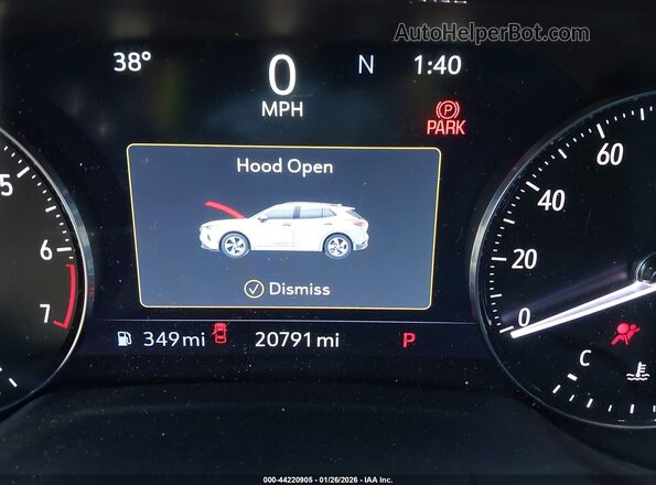 LRBFZNR4XPD127536 2023 BUICK ENVISION Черный 