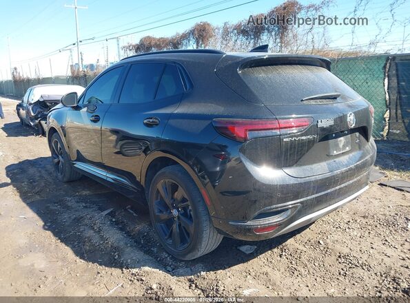 LRBFZNR4XPD127536 2023 BUICK ENVISION Черный Задняя левая четверть